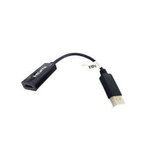 Cavo Adattatore ADJ DisplayPort/HDMI M-F, 0.15 m - Colore Nero