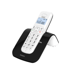 SAIET Easy Nero - Cordless DECT GAP con vivavoce