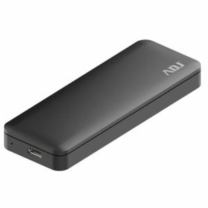 ADJ Box Esterno per SSD M.2 PCIe/NVMe Interfaccia USB 3.1 Gen2 120-00028