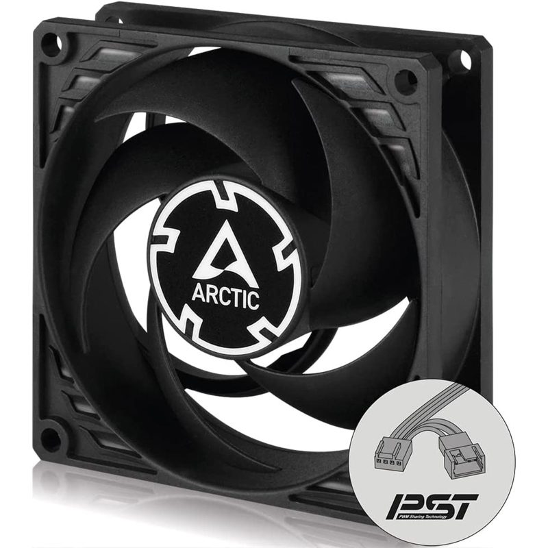 ARCTIC P8 PWM PST CO Ventola 8 Cm con Controllo PWM PST