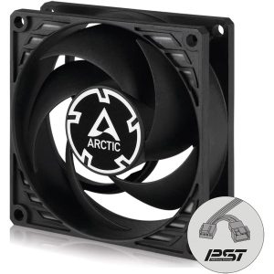 ARCTIC P8 PWM Ventola 8 Cm Nera con Controllo PWM