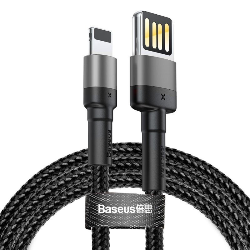 Baseus CALKLF-GG1 Cavo USB Lightning per iPhone 2.4A 1 Metro Baseus CALKLF-GG1 Cavo USB Lightning per iPhone 2.4A 1 Metro