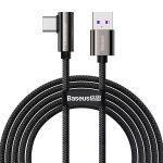 Baseus CATCS-C01 Cavo da USB a USB Type-C A 90° 66W 2 Metri Baseus CATCS-C01 Cavo da USB a USB Type-C A 90° 66W 2 Metri