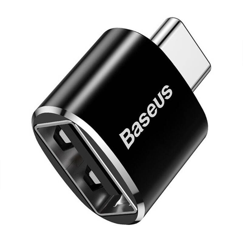 Baseus CATOTG-01 Adattatore Da USB Femmina a USB Type-C Maschio 2.4A Baseus CATOTG-01 Adattatore Da USB Femmina a USB Type-C Maschio 2.4A