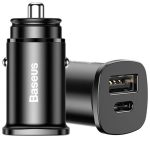 Baseus CCALL-AS01 Caricatore Auto Accendisigari USB 30W Baseus CCALL-AS01 Caricatore Auto Accendisigari USB 30W