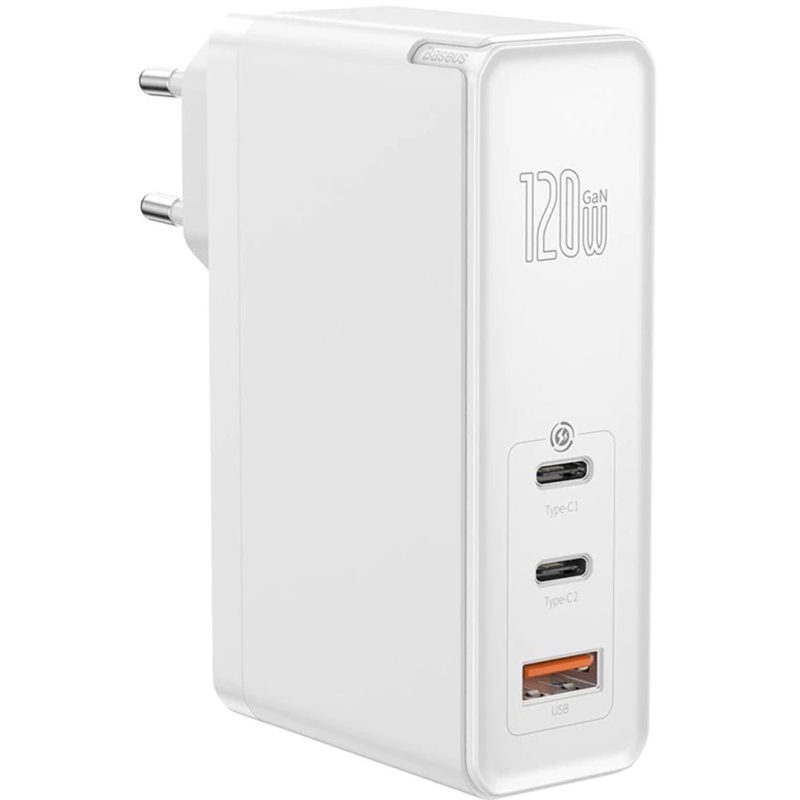 Baseus CCGAN-J02 Caricatore Alimentatore Da Rete 120W Baseus CCGAN-J02 Caricatore Alimentatore Da Rete 120W