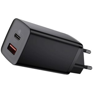 Baseus CCGAN2L-B01 Caricatore Alimentatore Da Rete 65W