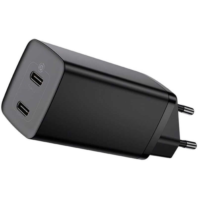 Baseus CCGAN2L-E01 Caricatore Alimentatore Da Rete 65W Baseus CCGAN2L-E01 Caricatore Alimentatore Da Rete 65W