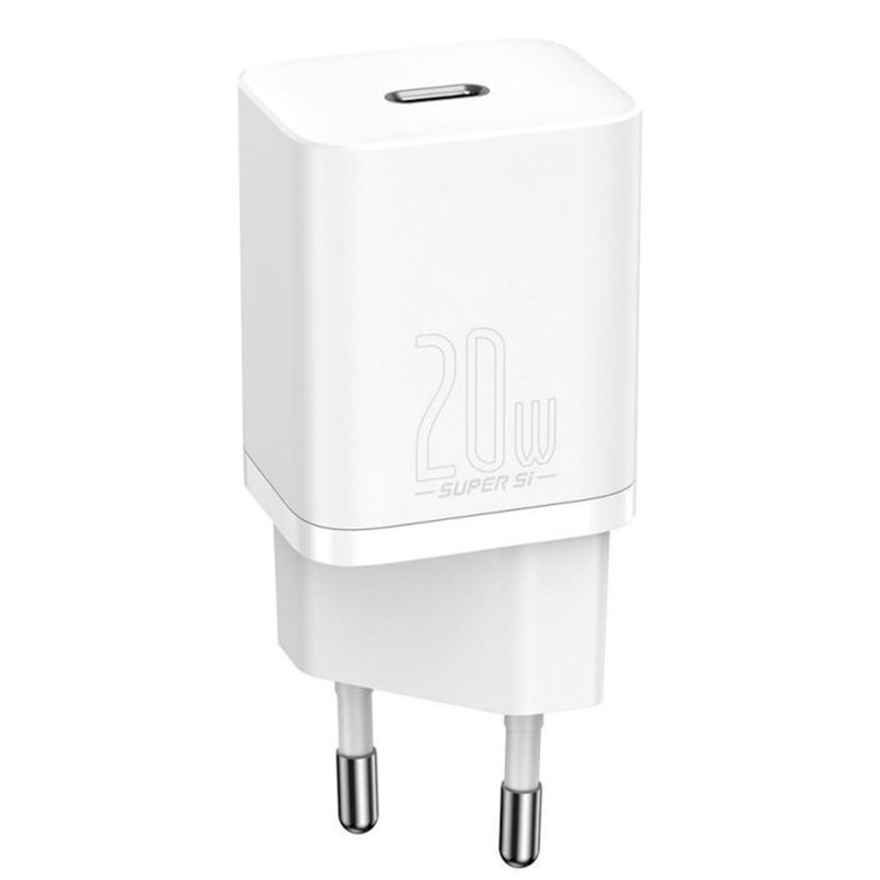 Baseus CCSUP-B02 Caricatore Alimentatore Da Rete 20W Baseus CCSUP-B02 Caricatore Alimentatore Da Rete 20W