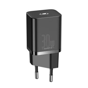 Baseus CCSUP-J02 Caricatore Alimentatore Da Rete 30W Nero