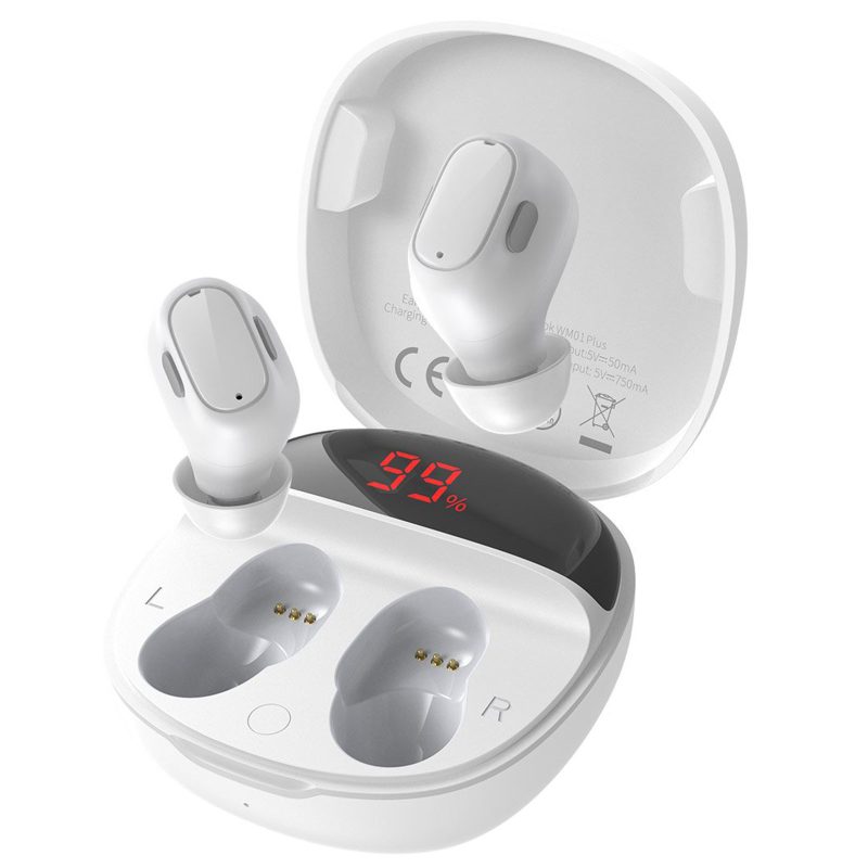 Baseus Encok MW01 Plus Cuffiette Auricolari TWS Bluetooth NGWM01P-02 Baseus Encok MW01 Plus Cuffiette Auricolari TWS Bluetooth NGWM01P-02