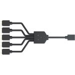 Cooler Master Cavo Splitter 1 a 5 3-Pin LED ARGB Cooler Master Cavo Splitter 1 a 5 3-Pin LED ARGB