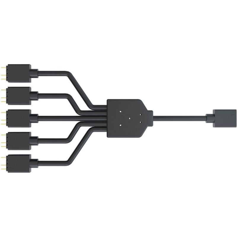 Cooler Master Cavo Splitter 1 a 5 3-Pin LED ARGB Cooler Master Cavo Splitter 1 a 5 3-Pin LED ARGB