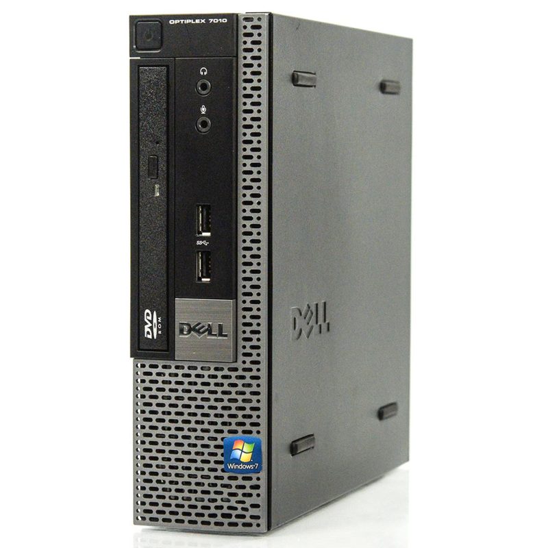Dell Optiplex 7010 USFF Computer Intel i5-3470S Ram 8GB SSD 240GB DVD-ROM (Ricondizionato Grado A)