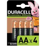 Duracell Rechargeable 4 Batterie AA Stilo Ricaricabili HR6 1.2V