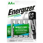 Energizer Extreme Recharge 4 Batterie AA Stilo Ricaricabili HR06 1.2V Energizer Extreme Recharge 4 Batterie AA Stilo Ricaricabili HR06 1.2V