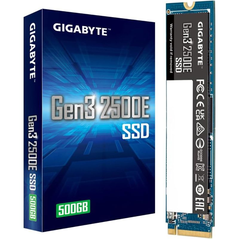 Gigabyte 2500e SSD 1TB M.2 NVMe PCIe Gen 3.0 G325E1TB Gigabyte 2500e SSD 1TB M.2 NVMe PCIe Gen 3.0 G325E1TB