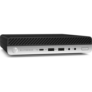 HP EliteDesk 705 G4 Mini PC Computer AMD Ryzen 5 Pro 2400GE Ram 16GB SSD 240GB (Ricondizionato Grado B)