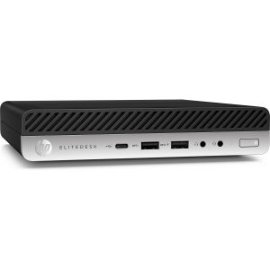 HP EliteDesk 705 G5 Mini PC Computer AMD Ryzen 5 Pro 3400GE Ram 16GB SSD 240GB (Ricondizionato Grado A)