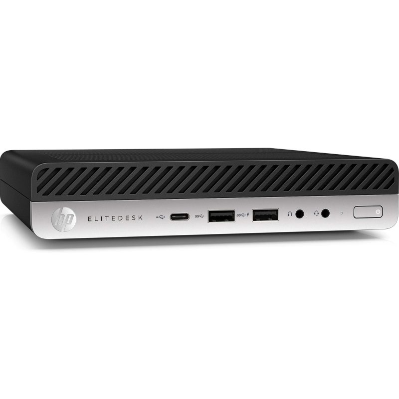 HP EliteDesk 800 G3 Mini Computer Intel i5-7400T Ram 16GB SSD 512GB (Ricondizionato Grado A)