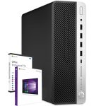 HP ProDesk 600 G3 SFF Computer Intel i5-7400T Ram 8GB SSD 240GB Win 10 Pro Office 2021 (Ricondizionato Grado A)