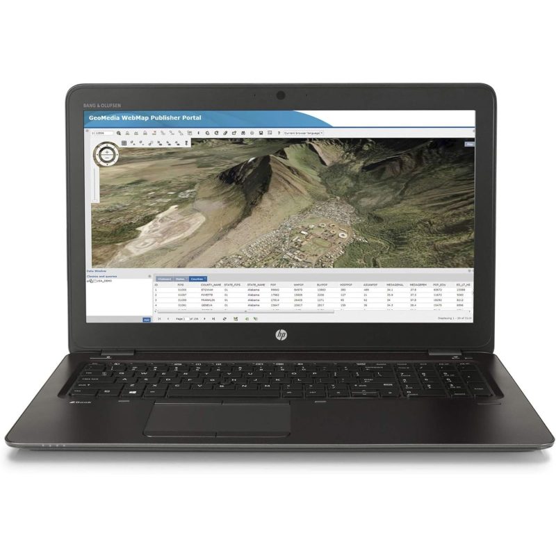 HP ZBook 15 G3 Notebook 15.6" Full HD Intel i7-6700HQ Ram 32Gb SSD 512Gb Nvidia Quadro M2200M (Ricondizionato Grado A)