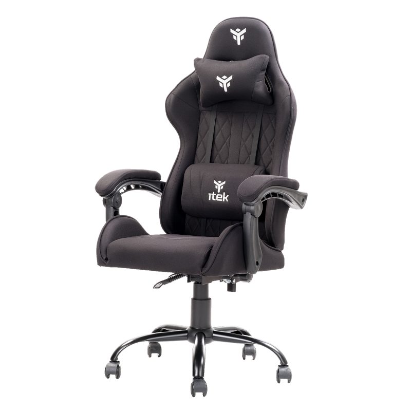 ITEK RHOMBUS FF10 Sedia Poltrona Da Gaming Ergonomica Schienale Reclinabile Nero ITEK RHOMBUS FF10 Sedia Poltrona Da Gaming Ergonomica Schienale Reclinabile Nero