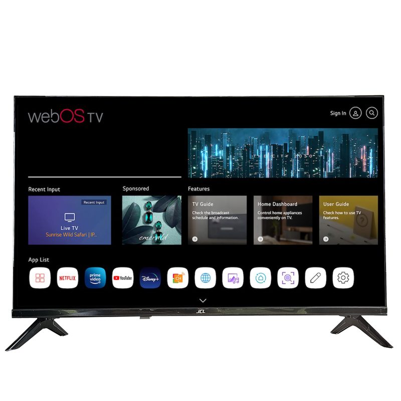 JCL Smart TV 32" HD Ready webOS JCL32RWHD JCL Smart TV 32" HD Ready webOS JCL32RWHD