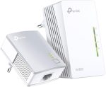 Kit Powerline TP-Link TL-WPA4220KIT AV600 Ethernet + Wi-Fi 300Mbps Kit Powerline TP-Link TL-WPA4220KIT AV600 Ethernet + Wi-Fi 300Mbps