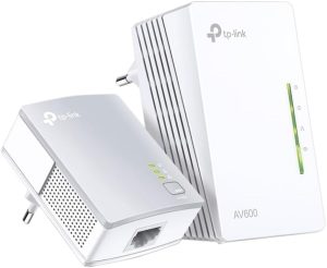 Kit Powerline TP-Link TL-WPA4220KIT AV600 Ethernet + Wi-Fi 300Mbps