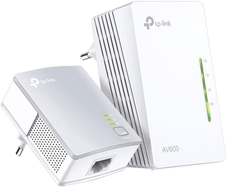 Kit Powerline TP-Link TL-WPA4220KIT AV600 Ethernet + Wi-Fi 300Mbps Kit Powerline TP-Link TL-WPA4220KIT AV600 Ethernet + Wi-Fi 300Mbps