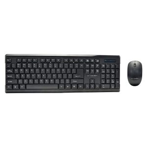 Kit Tastiera Mouse Wireless Alantik KBMOW0 Nero
