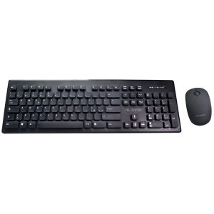 Kit Tastiera Mouse Wireless Alantik KBMOW2 Nero