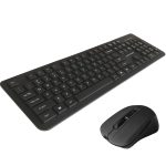 Kit Tastiera Mouse Wireless Alantik KBMOW3 Nero