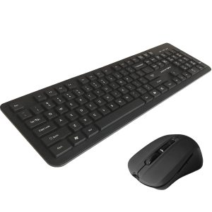 Kit Tastiera Mouse Wireless Alantik KBMOW3 Nero