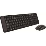 Kit Tastiera Mouse Wireless Logitech MK220 Nero Layout Italiano Kit Tastiera Mouse Wireless Logitech MK220 Nero Layout Italiano