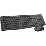 Kit Tastiera Mouse Wireless Logitech MK235 Nero Layout Italiano Kit Tastiera Mouse Wireless Logitech MK235 Nero Layout Italiano