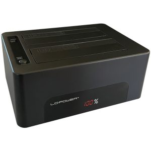 LC-Power Docking Station Hard Disk Dual-Bay USB 3.0 LC-DOCK-U3-V