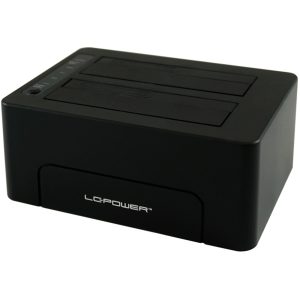 LC-Power Docking Station Hard Disk Dual-Bay USB 3.1 Type C LC-DOCK-C