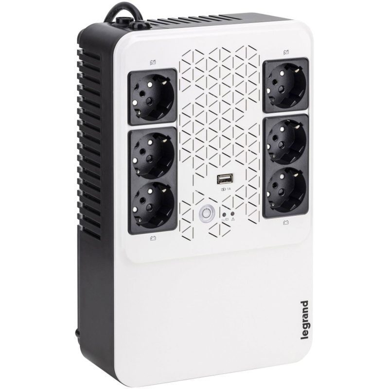 Legrand UPS Keor Multiplug 600VA Monofase 6 prese Schuko LG-310081 Legrand UPS Keor Multiplug 600VA Monofase 6 prese Schuko LG-310081