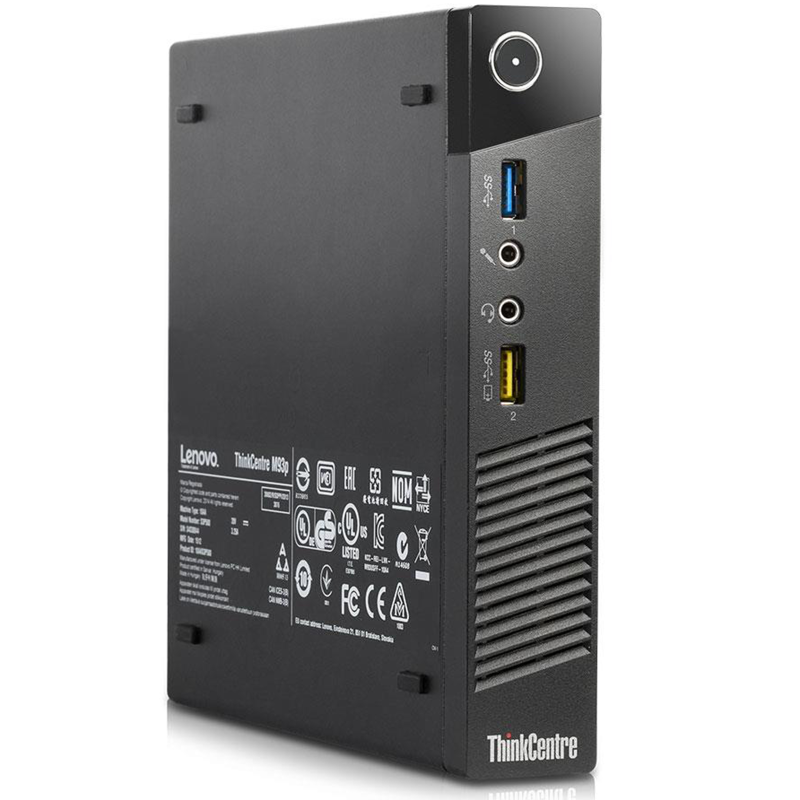 Lenovo ThinkCentre M93p Tiny PC Computer Intel i7-4765T Ram 16GB SSD 512GB Freedos (Ricondizionato Grado A)