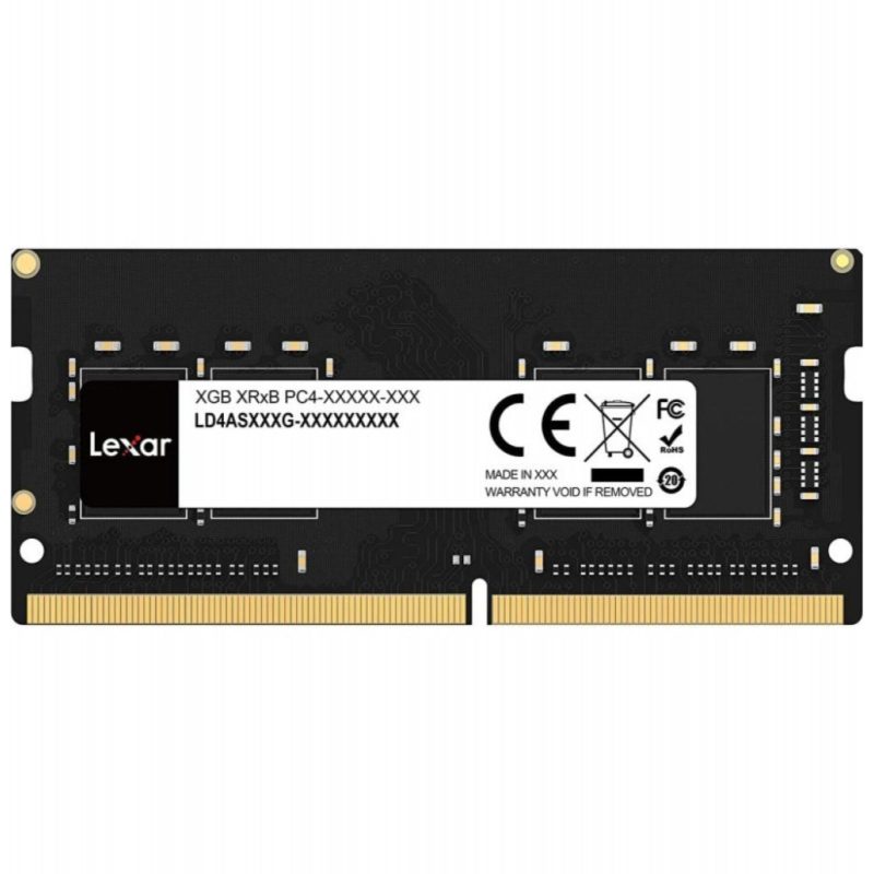 Lexar Memoria RAM DDR4 8GB SODIMM 3200 Mhz LD4AS008G-B3200GSS