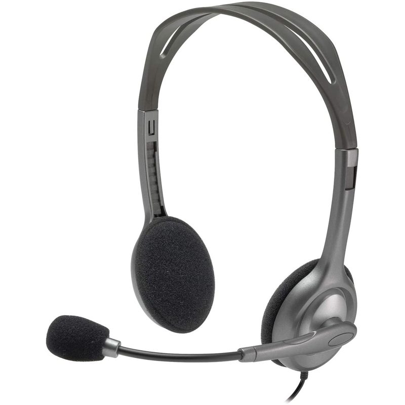 Logitech H110 Cuffie Headset Stereo con Microfono Logitech H110 Cuffie Headset Stereo con Microfono