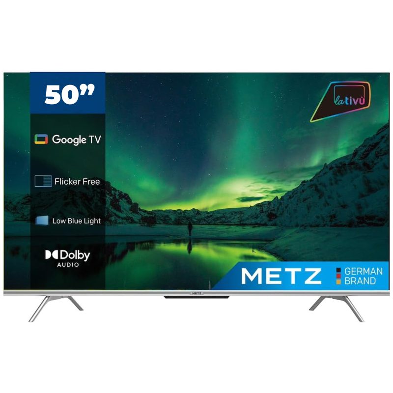 Metz 50MUD7000Z Smart TV 50" LED 4K Frameless Google TV Metz 50MUD7000Z Smart TV 50" LED 4K Frameless Google TV