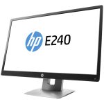 Monitor 24" 16:9 HP Elite Display E240 Full HD IPS VGA HDMI DP Nero (Ricondizionato Grado A)