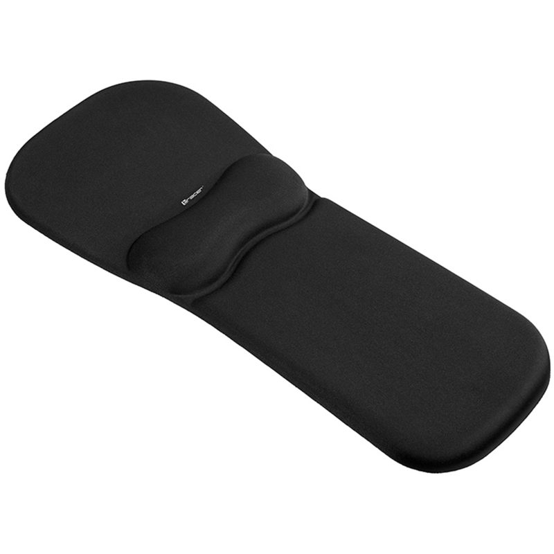 Mouse Pad Tappetino Per Mouse Ergonomico Tracer KTM46332 Nero