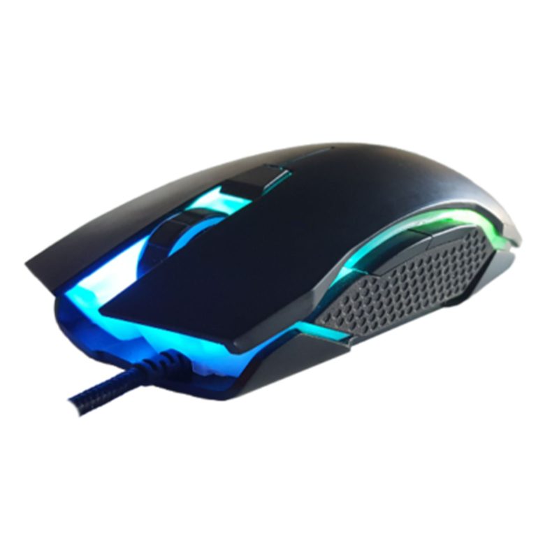 Mouse USB Gaming Alantik NOVA01 6 Pulsanti Nero Led RGB Mouse USB Gaming Alantik NOVA01 6 Pulsanti Nero Led RGB