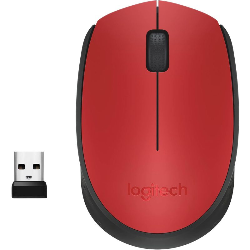 Mouse Wireless Logitech M171 Rosso Mouse Wireless Logitech M171 Rosso