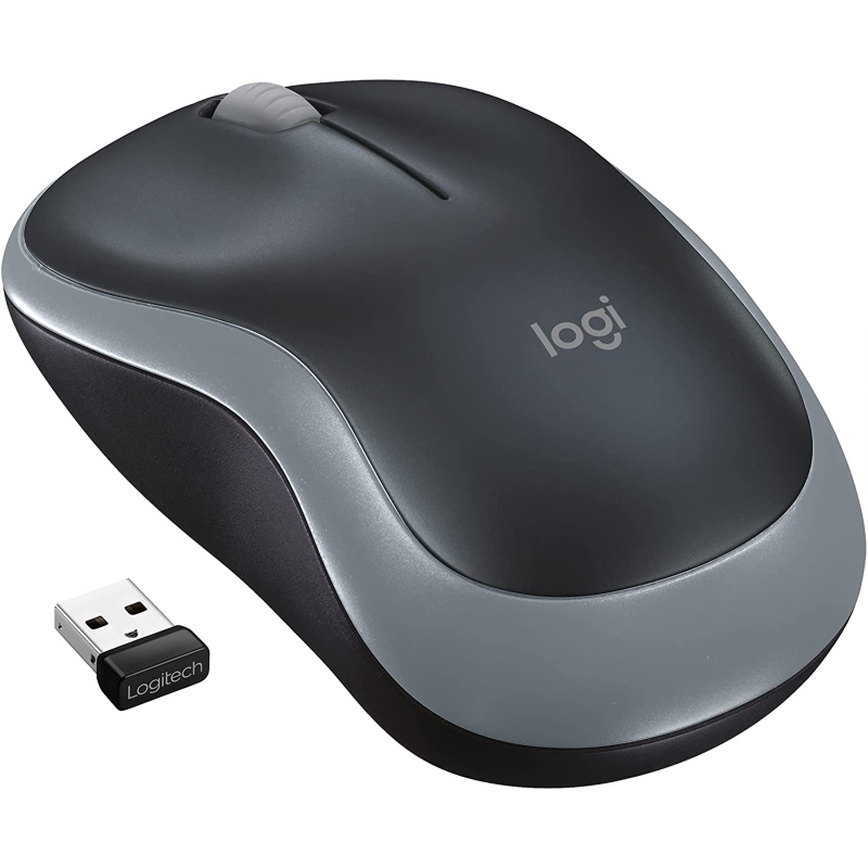 Mouse Wireless Logitech M185 Grigio Mouse Wireless Logitech M185 Grigio