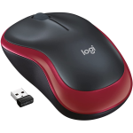 Mouse Wireless Logitech M185 Rosso Mouse Wireless Logitech M185 Rosso